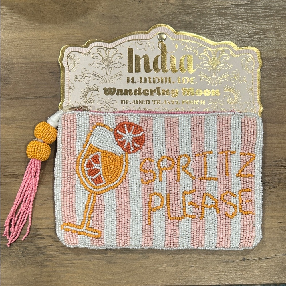 Viral TJ Maxx Beaded Spritz Please Pouch